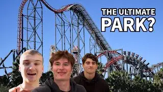 Spending a day at one of the best parks in the world! Six Flags Magic Mountain. 