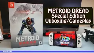 METROID DREAD Special Edition Unboxing/Gameplay