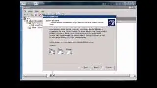 Create DHCP scope in Windows