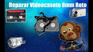 La mejor forma para reparar un videocasete de Handycam 8mm / HI8