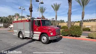 ( Rare ) West Covina Fire Quint 122, Engine Plus Light & Air 121 Responding 