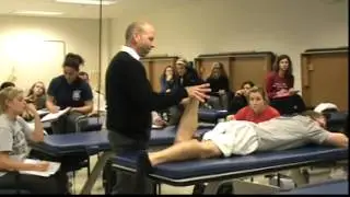 Stretching Active Knee Flexion Hold relax JD