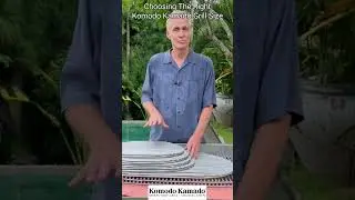 Choosing The Right Komodo Kamado Grill Size #shorts