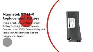 Replacement Battery for Magnetek BT114-0