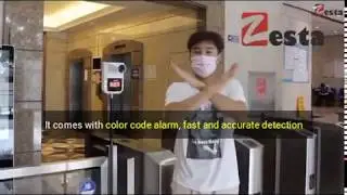 Wall Mount Infrared Thermometer
