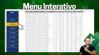 Como Fazer Menu de Navega&ccedil;&atilde;o Interativo no Excel com Bot&otilde;es para Mudar Entre as Abas
