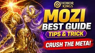 Honor of kings Mozi best guide ,tips and trick you must know