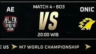 NOBAR M7 | RESTREAM | ALTER EGO VS ONIC ID | KNOCK STAGE DAY 1 #MLBBIDCREATOR #MOBILELEGENDS #FYP
