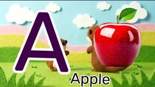 English Alphabet for kids | ABC Phonics Sounds| A for Apple| B for baby 