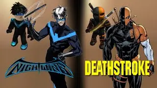 How To Make Your Roblox Avatars NIGHTWING & DEATHSTROKE! (Tutorial)