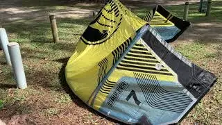 Kite Cabrinha Drifter after a year of use /eng subs/