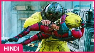 Deadpool vs Juggernaut Fight scene in Hindi - Deadpool 2 movie ( Hindi dubbed )