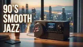 ☕🌙 Smooth 90s Jazz Lounge 24/7 Coffee Morning & Late Night Jazz | Relax, Work, Study, Romantic Vibes
