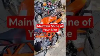 How to Maintain a Bike, Daily Cleaning Habits  #shorts