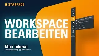 Workspace bearbeiten - STARFACE Windows App - Tutorial
