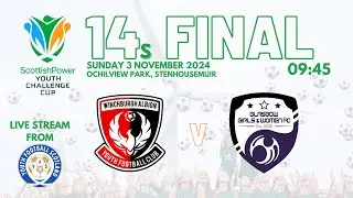 Winchburgh Albion v Glasgow Girls -  ScottishPower Youth Challenge Cup U14s Final LIVE