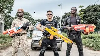 Nerf Guns War : Couple S.W.A.T SEAL Team Nerf Guns Mod Fight Couple Boss Dangerous Criminal Group