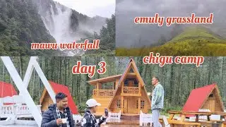#Day 3 arunachal pradesh( dibang valley) trip#anini to chigu camp#emulygrassland#mawu waterfall 🤩😍🏞️
