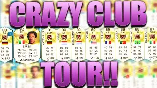 CRAZY CLUB TOUR!!! FIFA 16 ULTIMATE TEAM