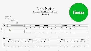 Refused - New Noise (bass tab)