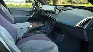 Neuer 2022 BMW iX - Innenraum Einzelheiten & Infotainmentsystem