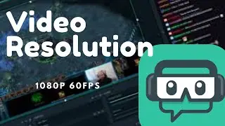 How to change resolution on streamlabs obs