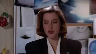 Mulder & Scully scene &ldquo;Mulder, you just keep unfolding like a flower.&rdquo; (1x12)