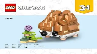 👑 Инструкции LEGO 👑 Создатель 👑 31376 👑 Милый хомячок с цветком 👑 Книга 2 👑