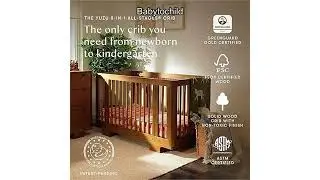 Обзор детской кроватки Babyletto Yuzu: безопасное и стильное решение для растущих малышей.