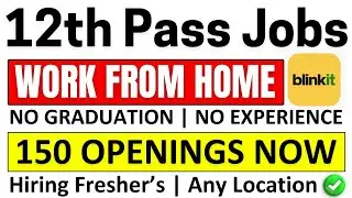 🔥Blinkit Work From Home Job | Work from home 2026✅| Online jobs at home | Remote jobs