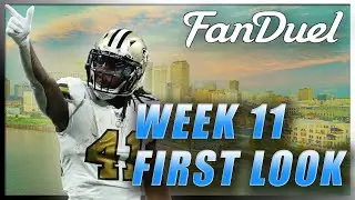 ПЕРВЫЙ ВЗГЛЯД НА СОСТАВ 11-Й НЕДЕЛИ FANDUEL: ВЫБОРЫ NFL DFS