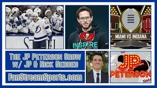 Lightning Streak Hits 13 + McDaniel to Bucs? + Miami vs Indiana Preview | JP Peterson Show