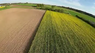 Landkreis Landsberg -  Der Lechrain und seine goldgelben Weiten | Raps per FPV