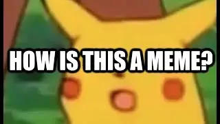 Surprised Pikachu