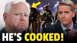 Tim Walz GETS BRUTAL REALITY CHECK As Scott Jennings EXPOSES Illegal Actions TOWARDS ICE