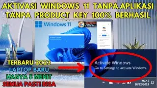 Aktivasi Windows 11 Terbaru 2025 Tanpa Aplikasi Tanpa Product Key