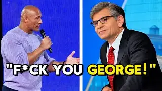 Dwayne Johnson Walks Off GMA After Furious Exchange With George Stephanopoulos