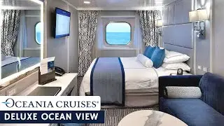 Oceania Insignia | Deluxe Ocean View Stateroom Full Walkthrough Tour & Review | 4K