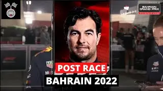 F1 Bahrain GP 2022 - Post Race - Sergio Perez