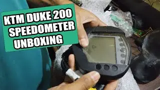 KTM DUKE 200 BS4 Speedometer/instrument cluster #Unboxing  @Sparify_