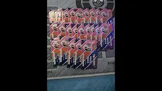 opening a stack of Play Pokemon series 5 reward packs