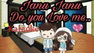 Janu Janu Do you love me karaoke version#Fanzoa#teddy||presented by #Rare track #karaokewithlyrics