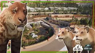 🦁Королевство кошачьих!🐯 | Зимний палеопарк🎄 | Доисторическое королевство