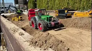 RC Favorit Fendt 926 1:14 mit Krampe Tridem Anh&auml;nger (RC Traktor, Funktionsmodellbau)