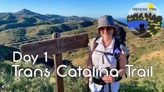 TRANS CATALINA TRAIL DAY 1 -  Avalon - Blackjack Campground