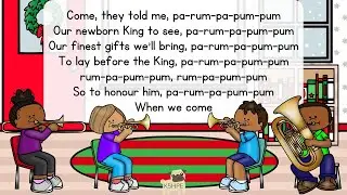Music: The Little Drummer Boy, Vocal Music Education, Children Singing Festive Holiday Choir Music!!