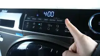 HAIER I-Pro 5 - Como programar in&iacute;cio atrasado (lavagem e secagem)