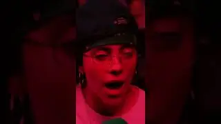 Billie eilish reaction on runaway by aurora #billieeilish #billie