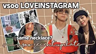 Taehyung COPYING jisoo |DID VSOO WENT TOGETHER? |COUPLE NECKLACE?| vsoo RECENT UPDATE 🤩