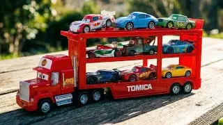 Disney Pixar Cars toys Review | Lightning McQueen, Finn McMissile, Mack, Doc Hudson,Cruz Ramirez